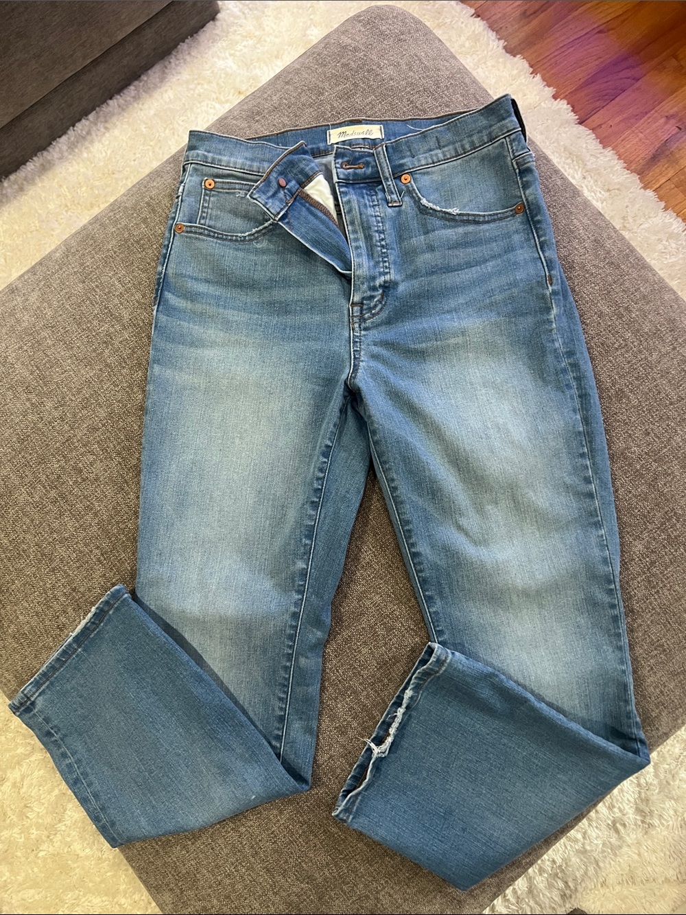 Madewell Women’s Blue Slim Jeans